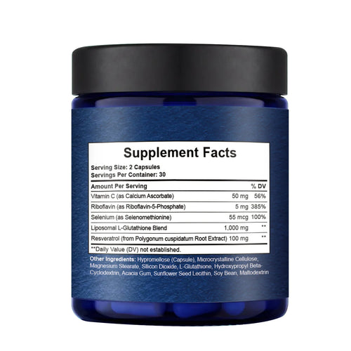 Liposomal Glutathione Antioxidant Capsules